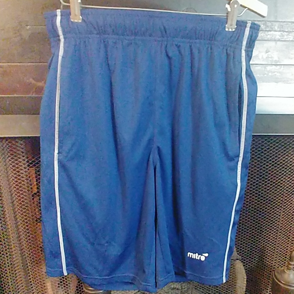 Mitre Shorts | Soccer Shorts Blue | USA